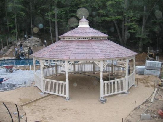 vinyl patio gazebo