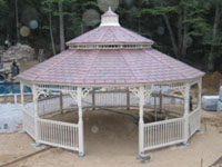 vinyl gazebo