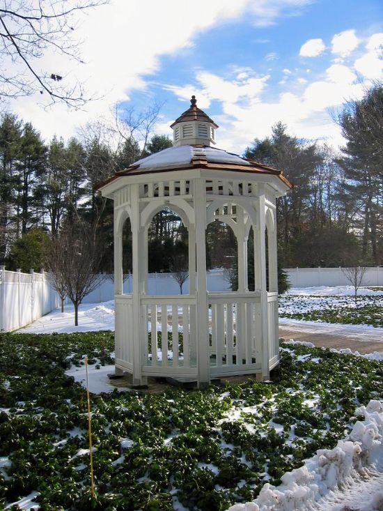 vinyl patio gazebo