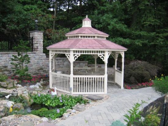 vinyl patio gazebo