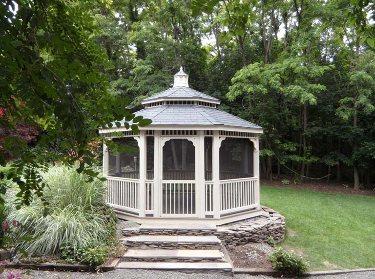 vinyl patio gazebo