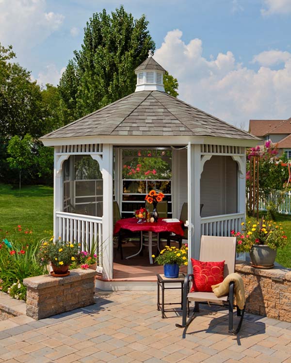 vinyl patio gazebo