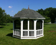 vinyl bell gazebo