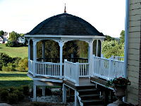 vinyl bell gazebo