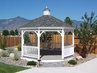 vinyl gazebo