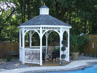 vinyl gazebo