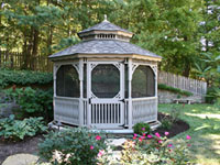 vinyl gazebo