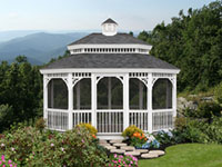 vinyl gazebo