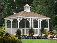 vinyl gazebo