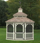 vinyl gazebo