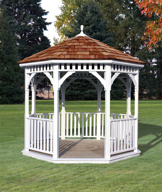 Gardencraft Pvc Vinyl Gazebo - Low Maintenance