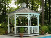 vinyl gazebo