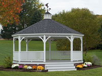 vinyl gazebo