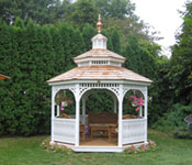 vinyl gazebo