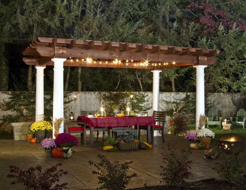 vinyl artisan pergola