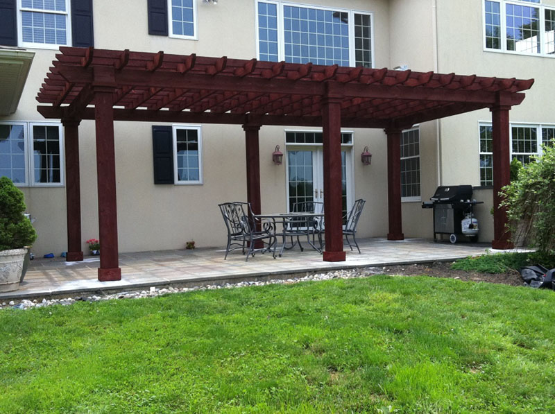 vinyl artisan pergola