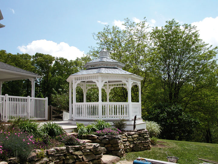 vinyl patio gazebo