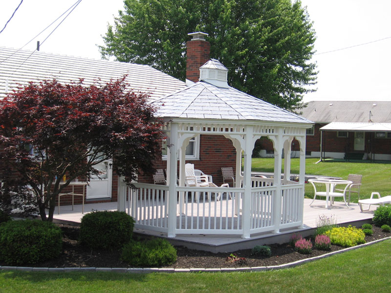 vinyl patio gazebo