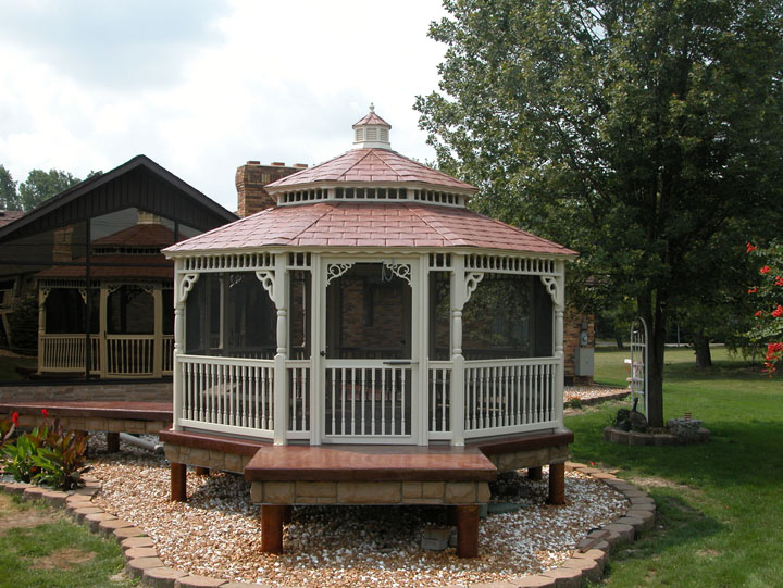 vinyl patio gazebo