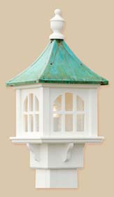 cupola lamp patina