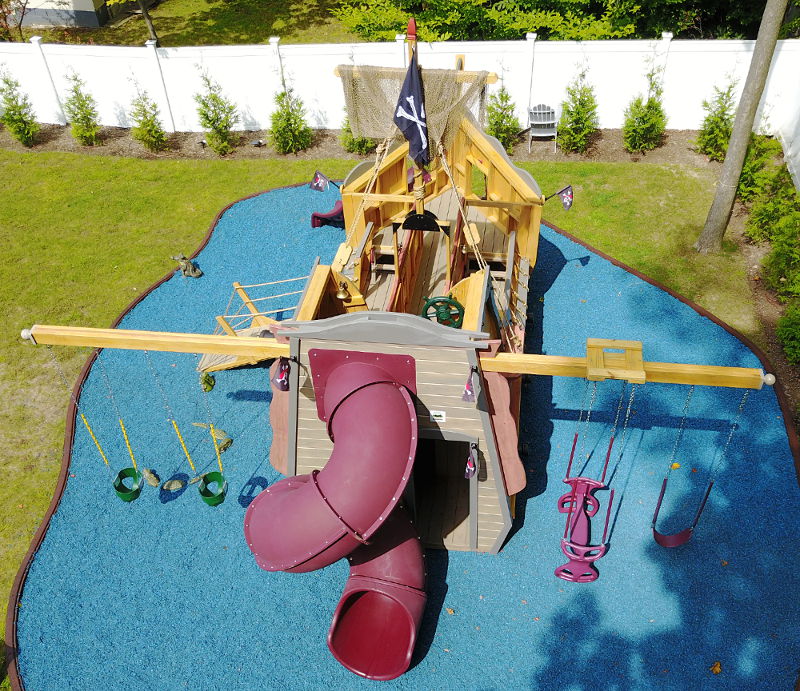 pirate swing set