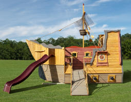 pirate ship playground set