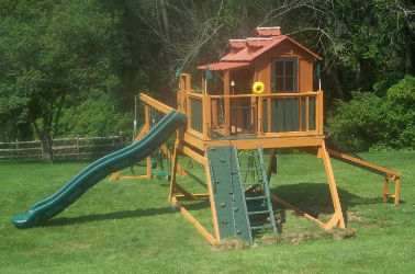 amish outdoor playsets