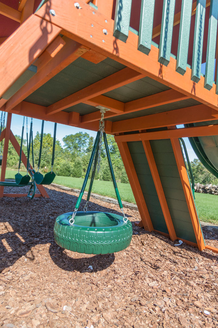 fun in sun swingset