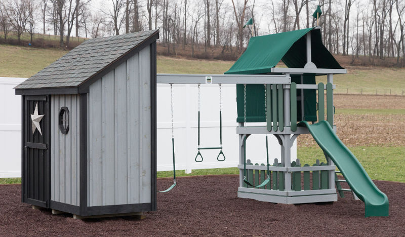 sheds and swing sets near me