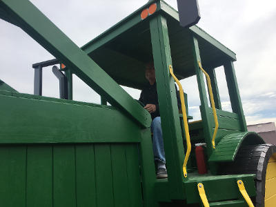 tractor swingset