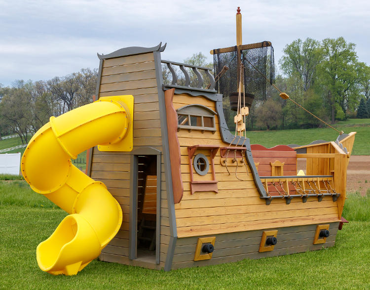 pirate ship playground set
