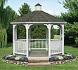 amish built gazebo