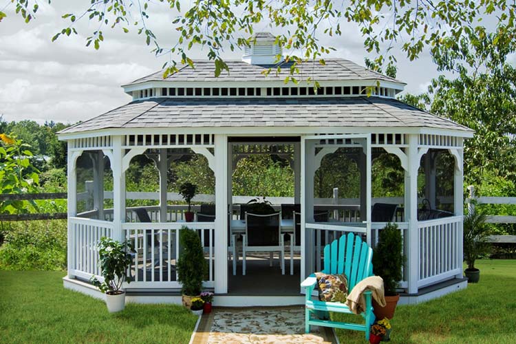 vinyl patio gazebo