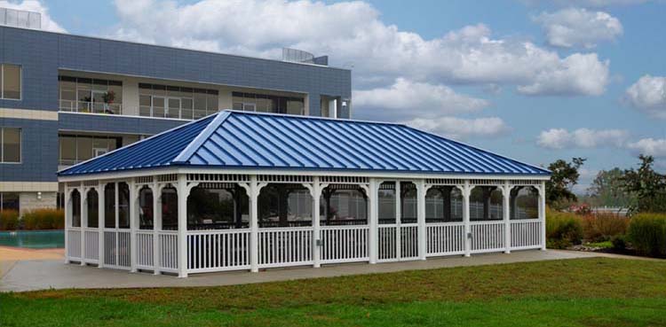 vinyl patio gazebo