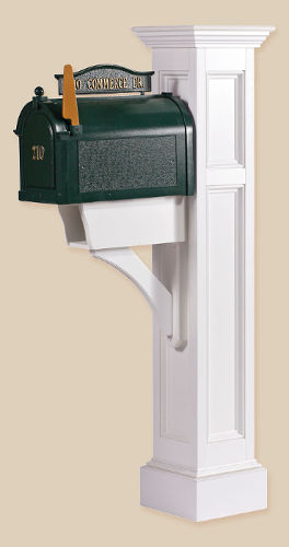 Royal Crowne Maintenance Free PVC Vinyl Mailbox