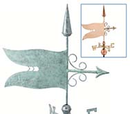 banner weathervane