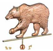 bear weathervane