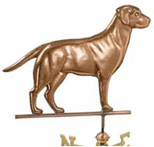 labrador weathervane