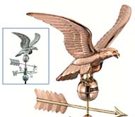 eagle weathervane