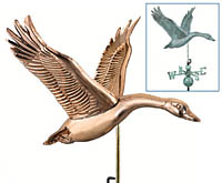 goose weathervane