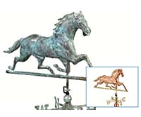 horse weathervane