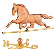 horse weathervane