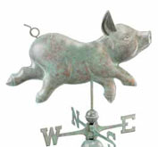 pig weathervane