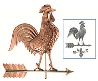 rooster weathervane