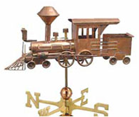 locomotive weathervane