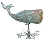 whale weathervane