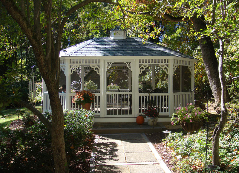 vinyl patio gazebo