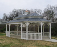 oval gazebo