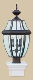 lancaster post lamp