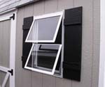 vertical slider window